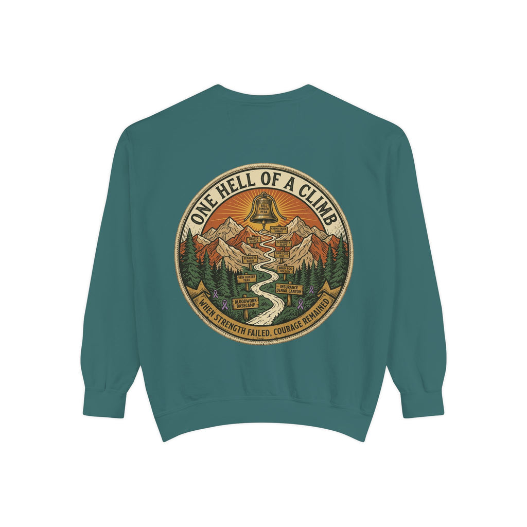 Bell Ringer Expedition Sweatshirt — One Hell of a Climb Retro Outdoor Crewneck