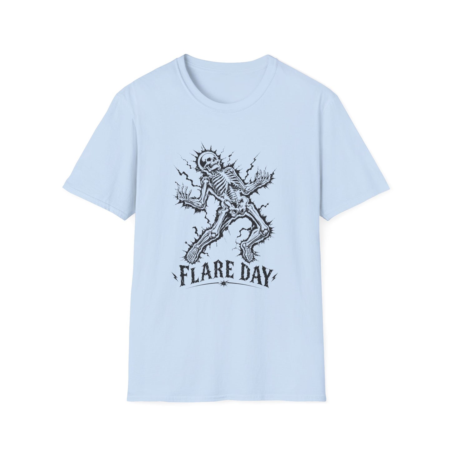 Flare Day Skeleton T-shirt