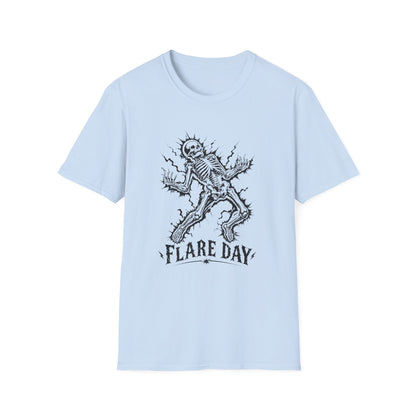 Flare Day Skeleton T-shirt