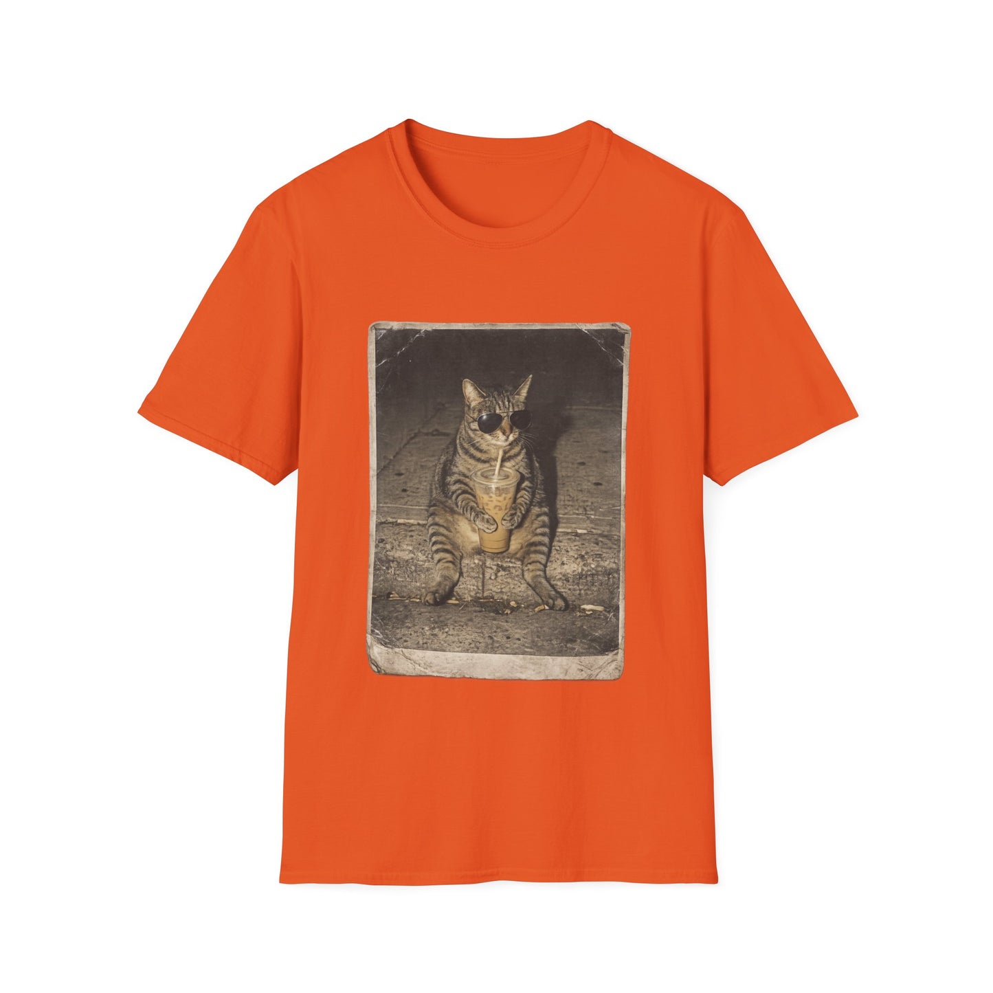 Vintage Tabby Cat Photo T-Shirt