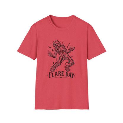 Flare Day Skeleton T-shirt