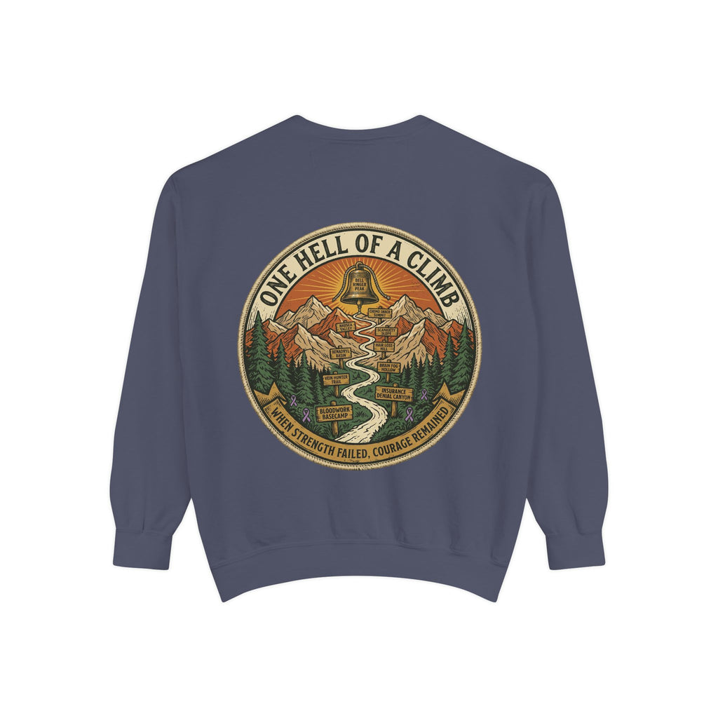 Bell Ringer Expedition Sweatshirt — One Hell of a Climb Retro Outdoor Crewneck
