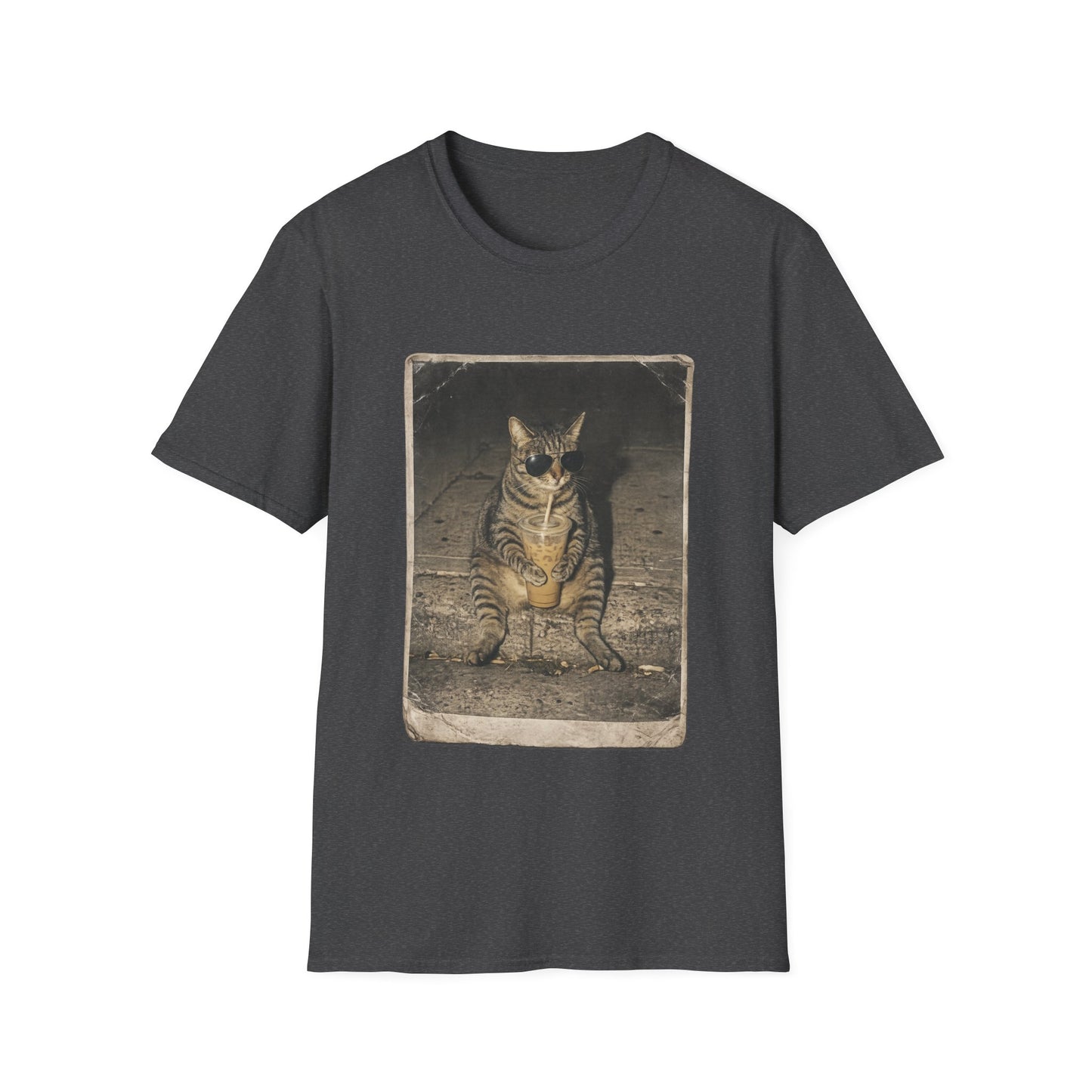 Vintage Tabby Cat Photo T-Shirt