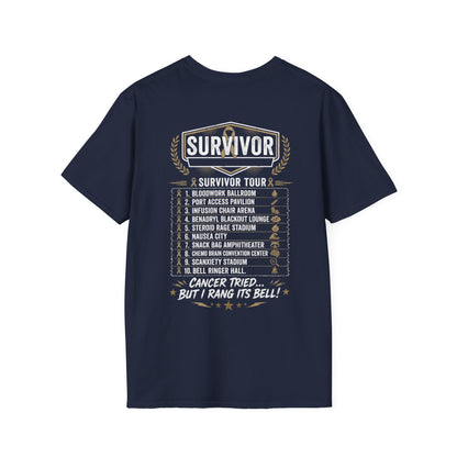 Chemo & The Bell Ringers World Tour T-Shirt,  FRONT & BACK PRINT