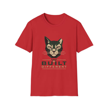 Built Different Cat T-Shirt