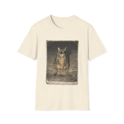 Vintage Tabby Cat Photo T-Shirt