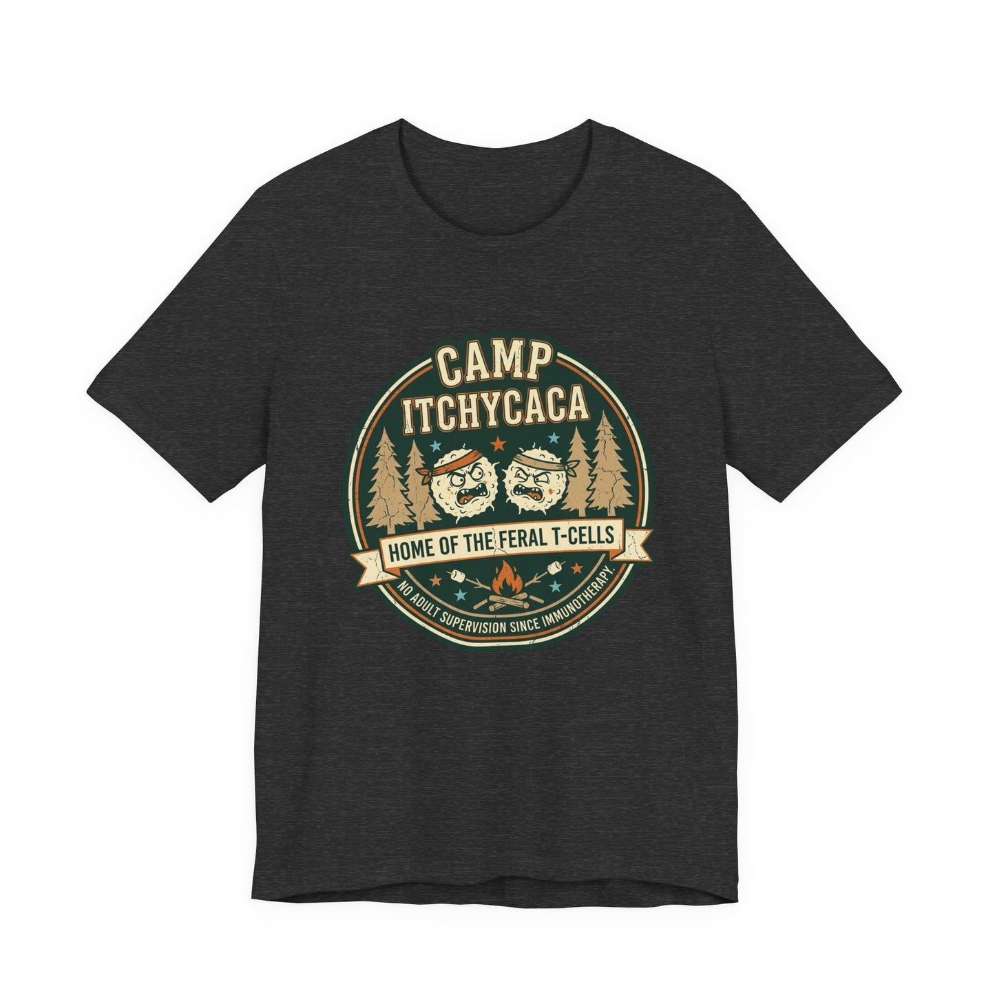 Immunotherapy Summer Camp Tshirt | Cancer Support Gift