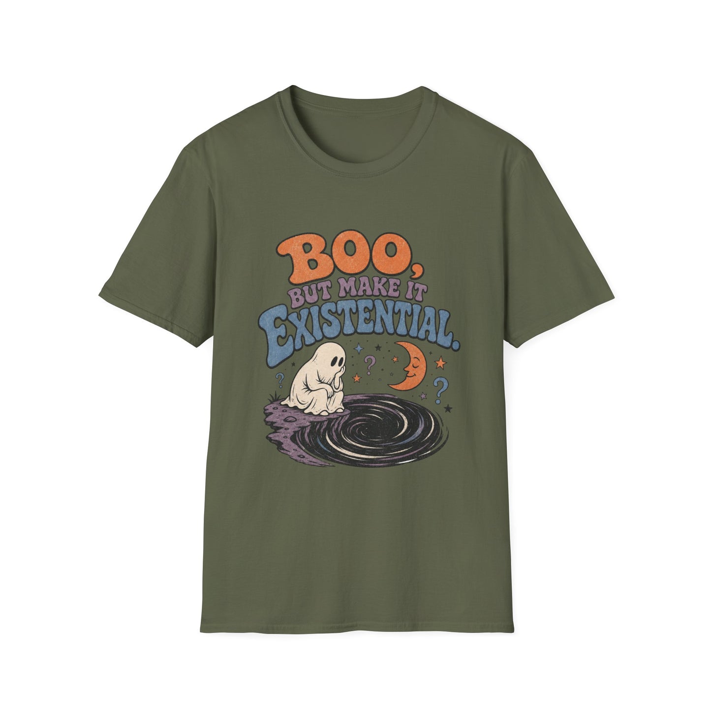 Boo, But Make It Existential T-Shirt