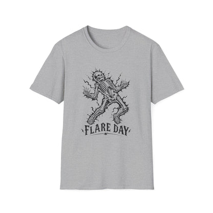Flare Day Skeleton T-shirt