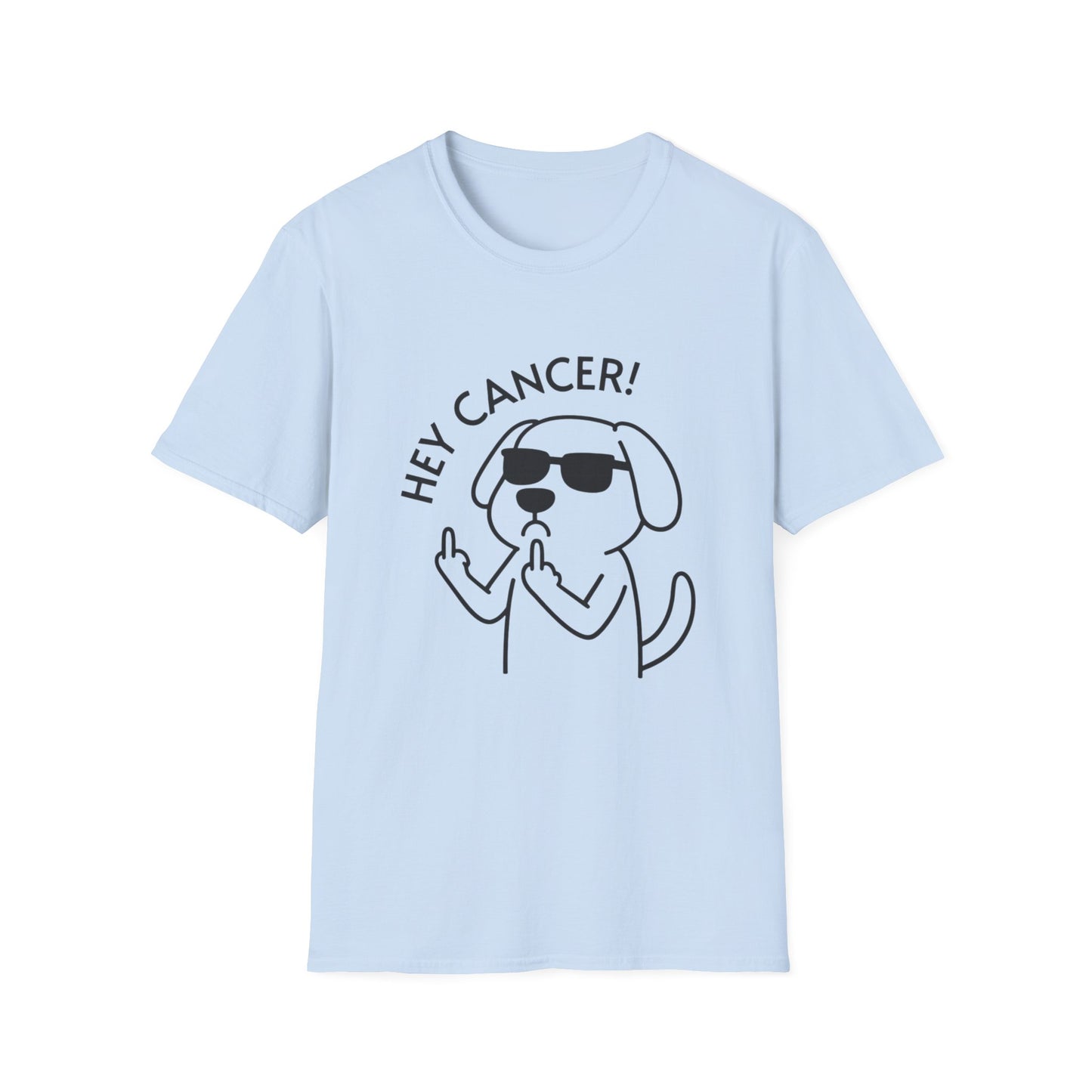 Hey Cancer! Dog Graphic T-shirt