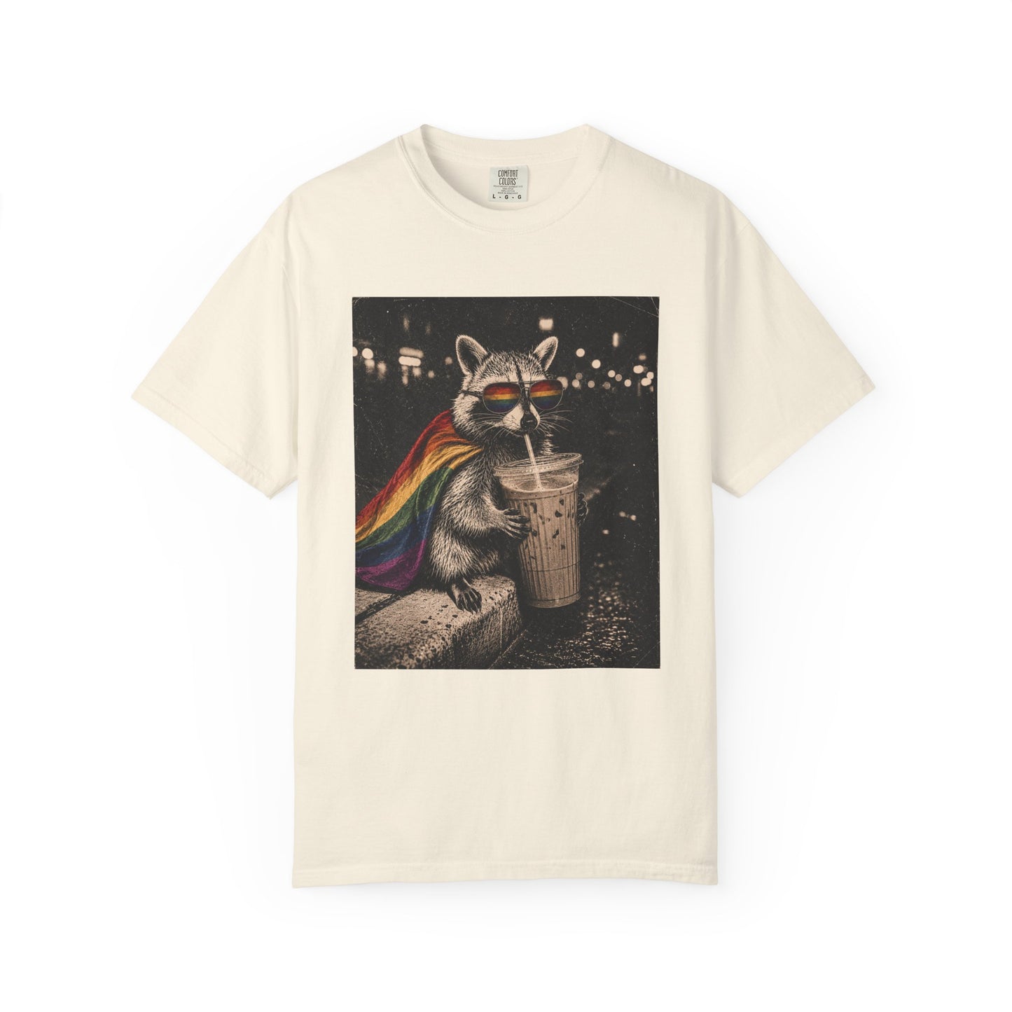 Midnight Trash Panda Coffee Club T-Shirt