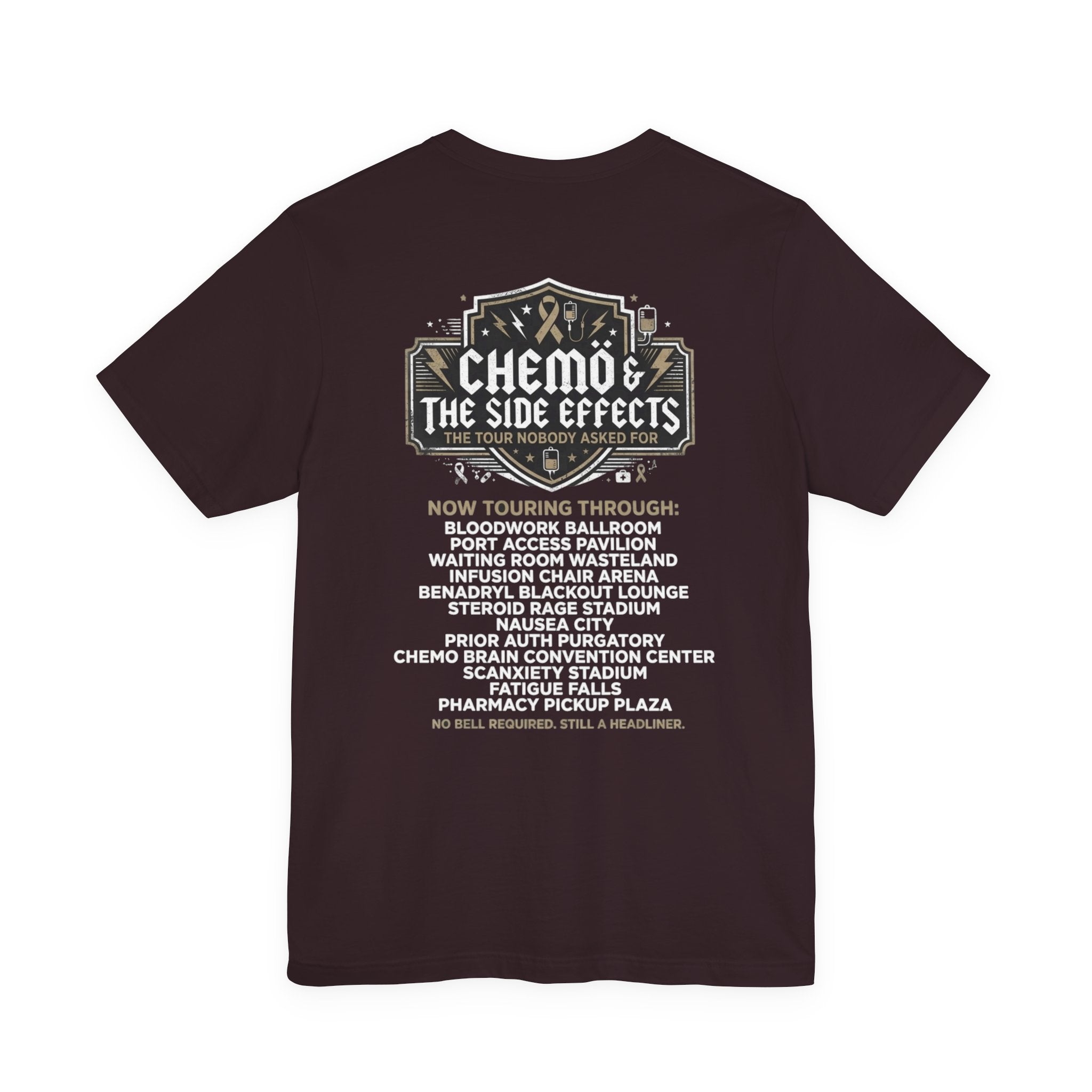 Chemo & The Side Effects Tour Shirt | Cancer Warrior Tee | Chemo Humor Gift | Infusion Day Shirt | Survivor Apparel Gift