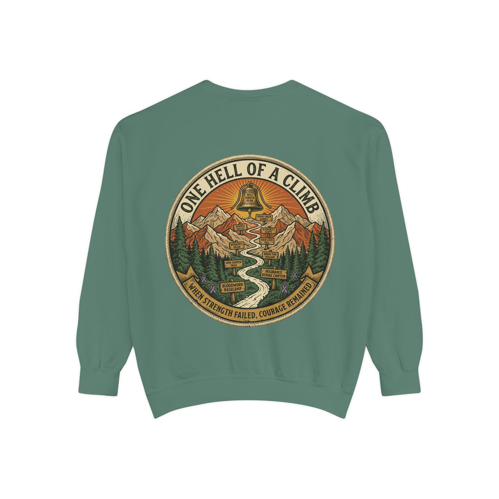 Bell Ringer Expedition Sweatshirt — One Hell of a Climb Retro Outdoor Crewneck