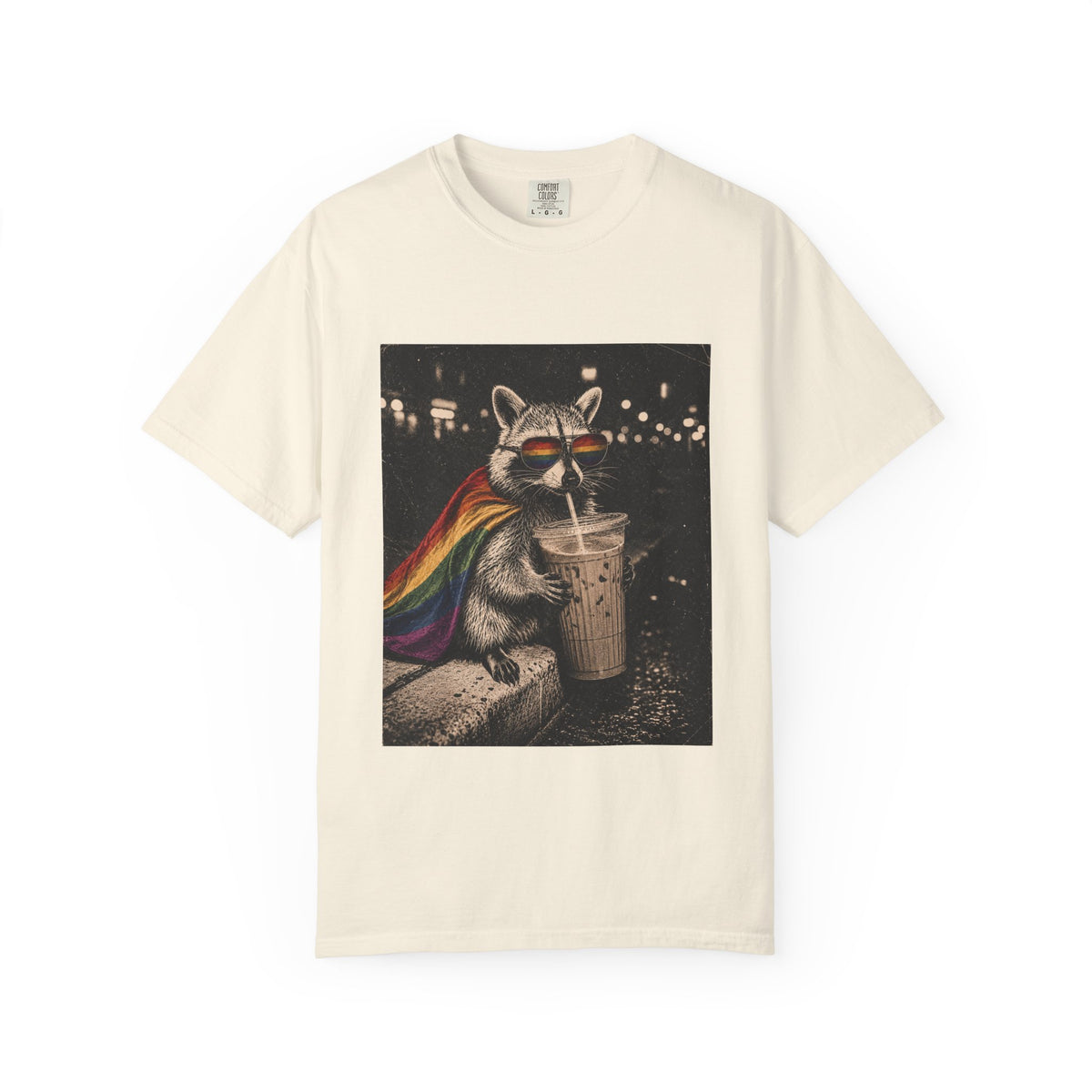 Midnight Trash Panda Coffee Club T-Shirt