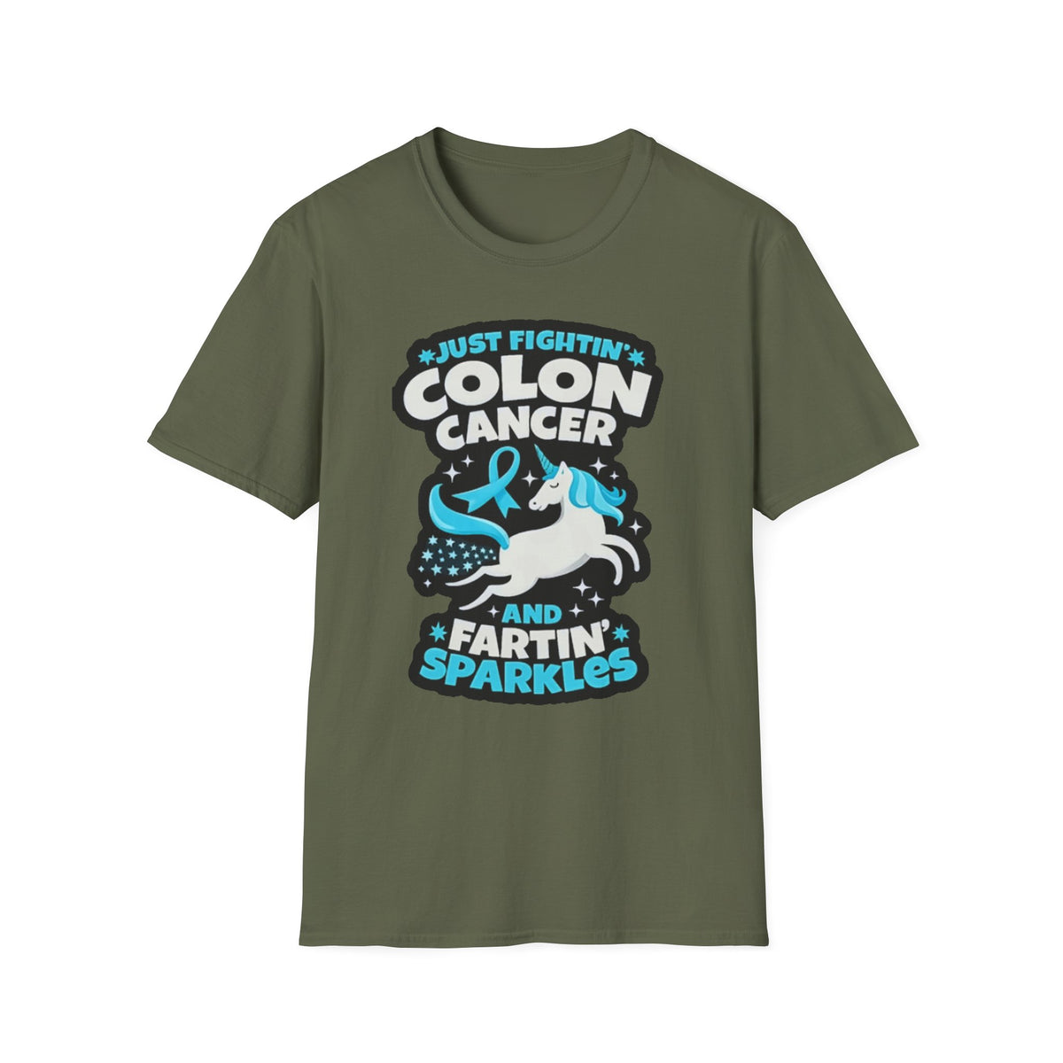 Colon Cancer Farting Sparkles T-Shirt