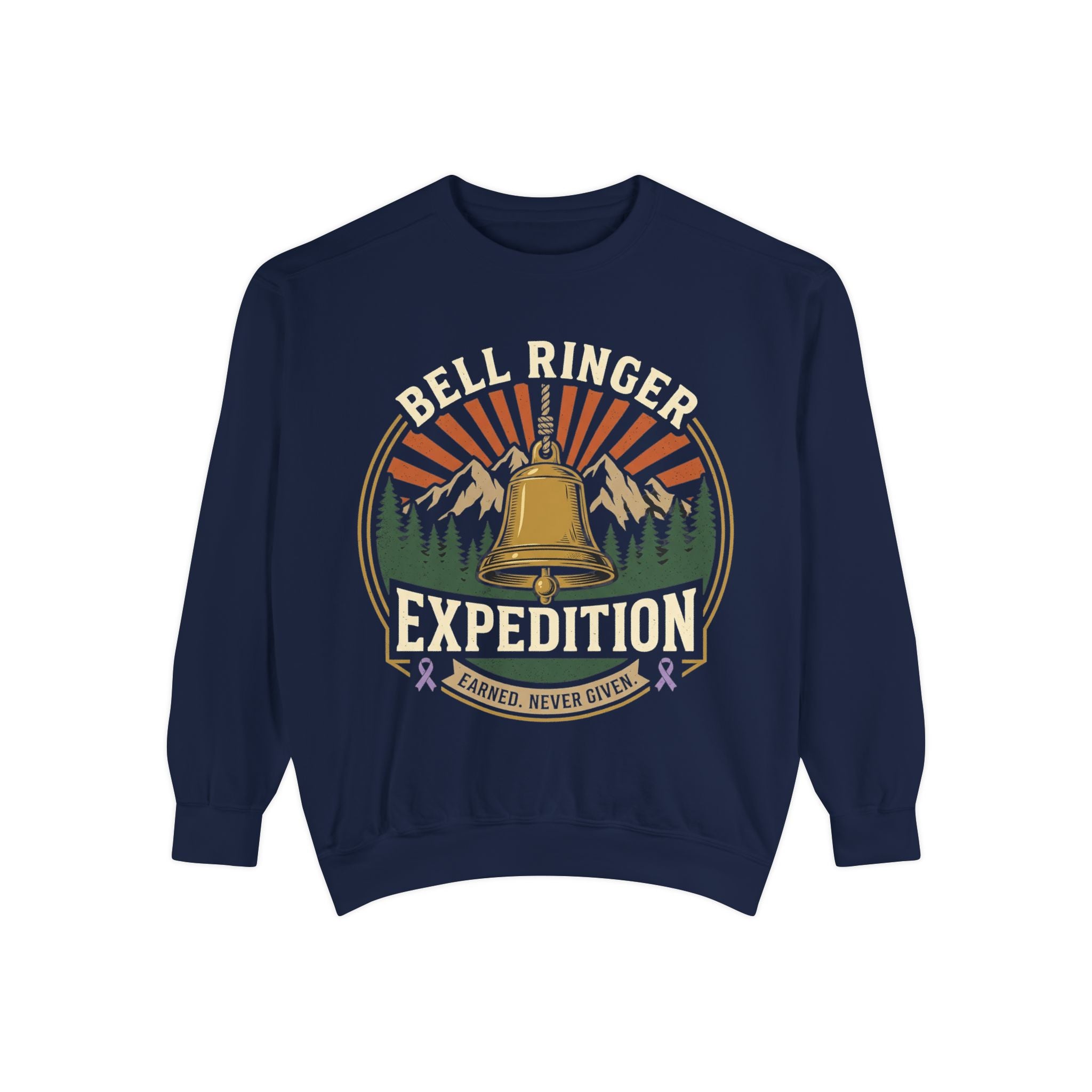 Bell Ringer Expedition Sweatshirt — One Hell of a Climb Retro Outdoor Crewneck