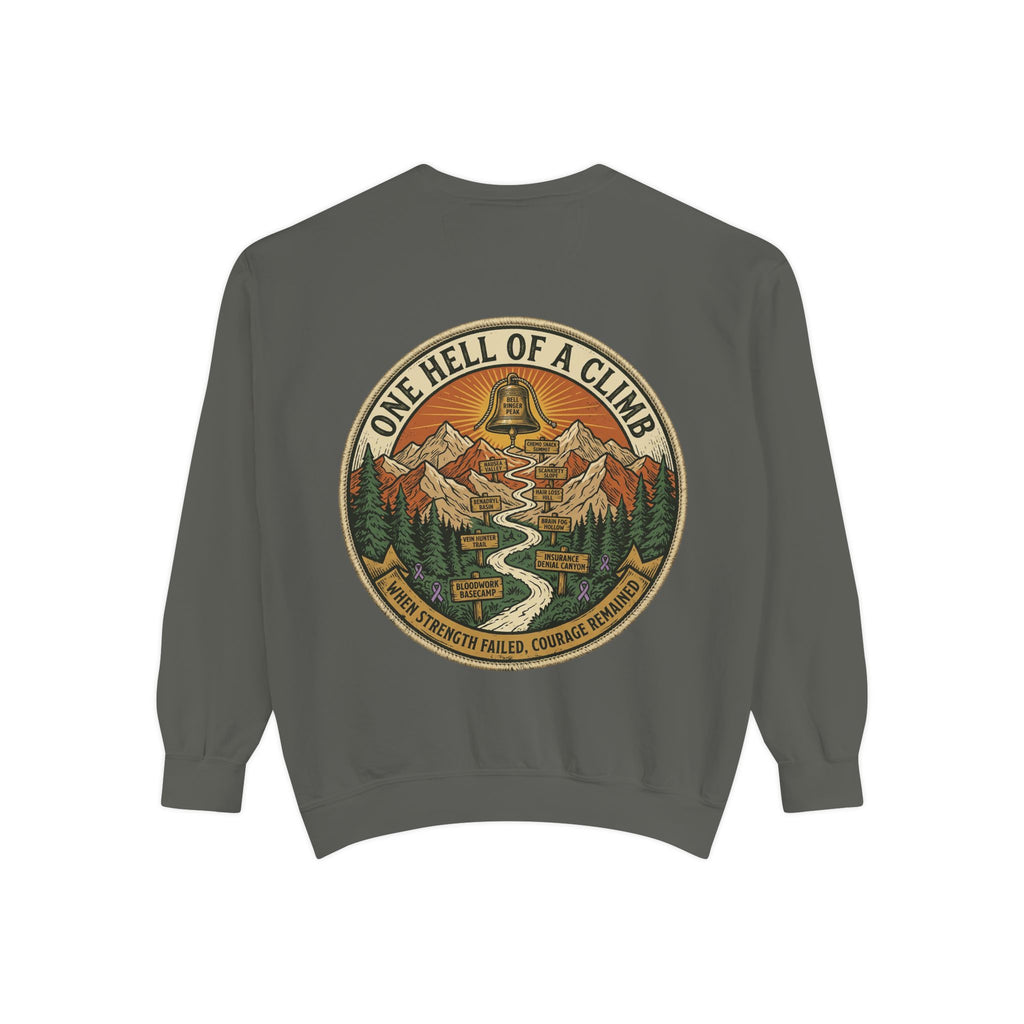 Bell Ringer Expedition Sweatshirt — One Hell of a Climb Retro Outdoor Crewneck
