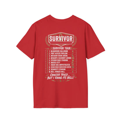 Chemo & The Bell Ringers World Tour T-Shirt,  FRONT & BACK PRINT