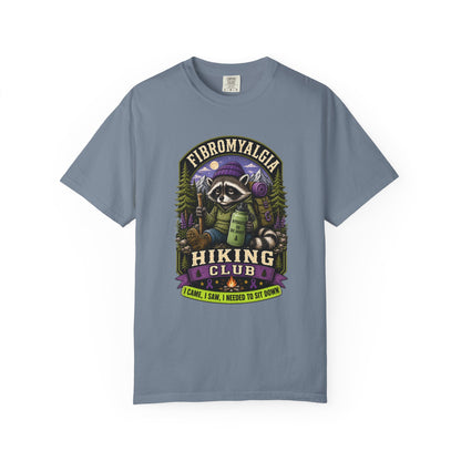 Fibromyalgia Raccoon Hiking Shirt ⭐ Heritage Collection