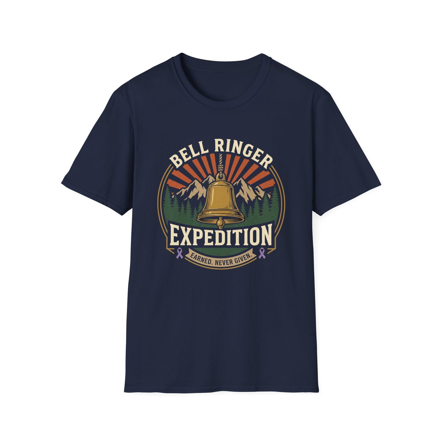 Chemo Bell Ringer Expedition T-Shirt, Front & Back Print