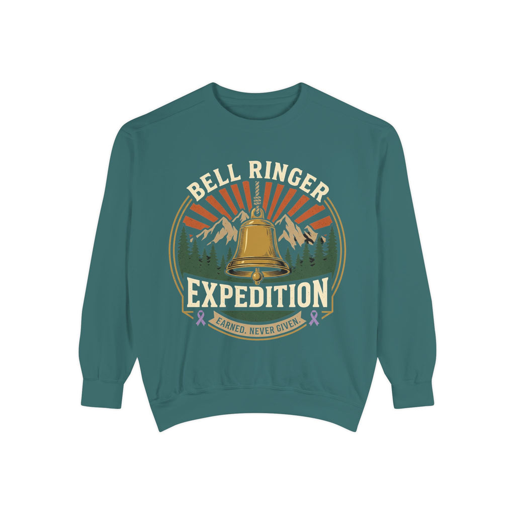 Bell Ringer Expedition Sweatshirt — One Hell of a Climb Retro Outdoor Crewneck