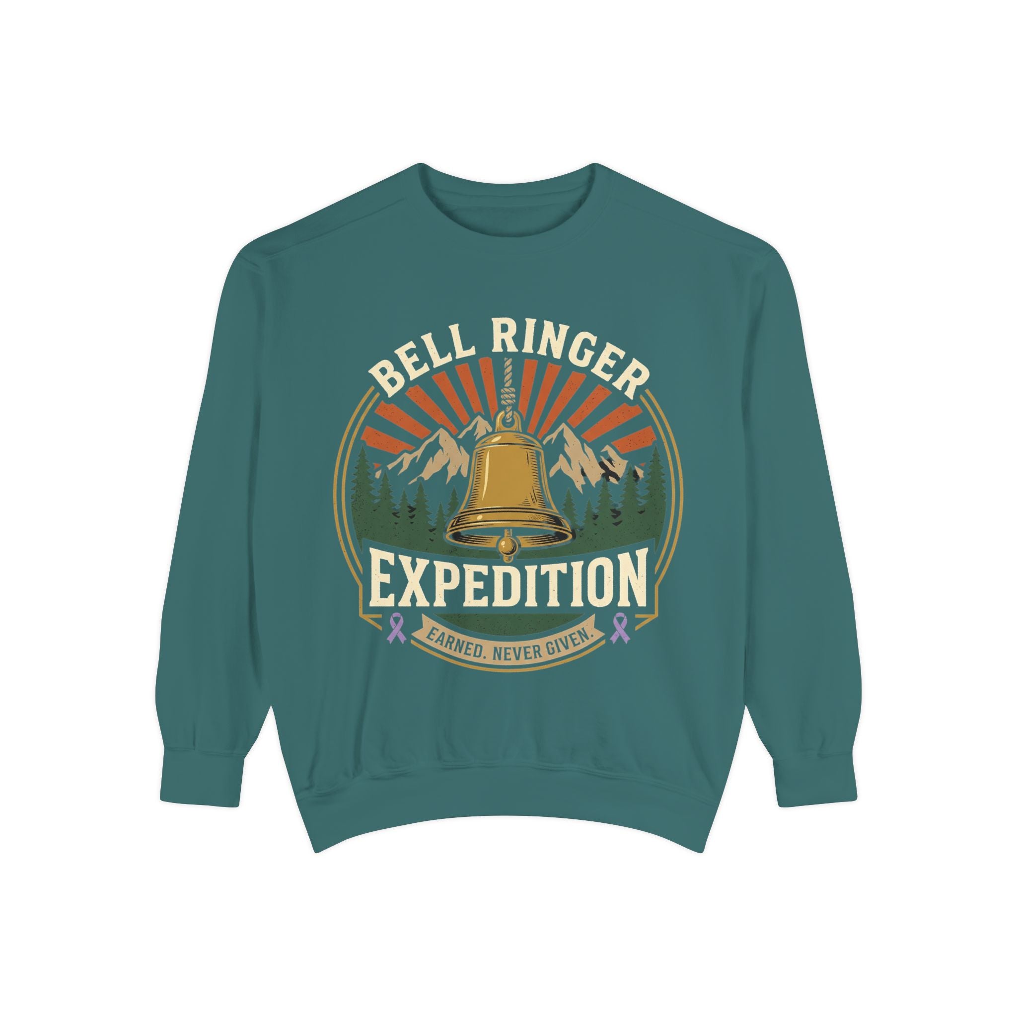 Bell Ringer Expedition Sweatshirt — One Hell of a Climb Retro Outdoor Crewneck