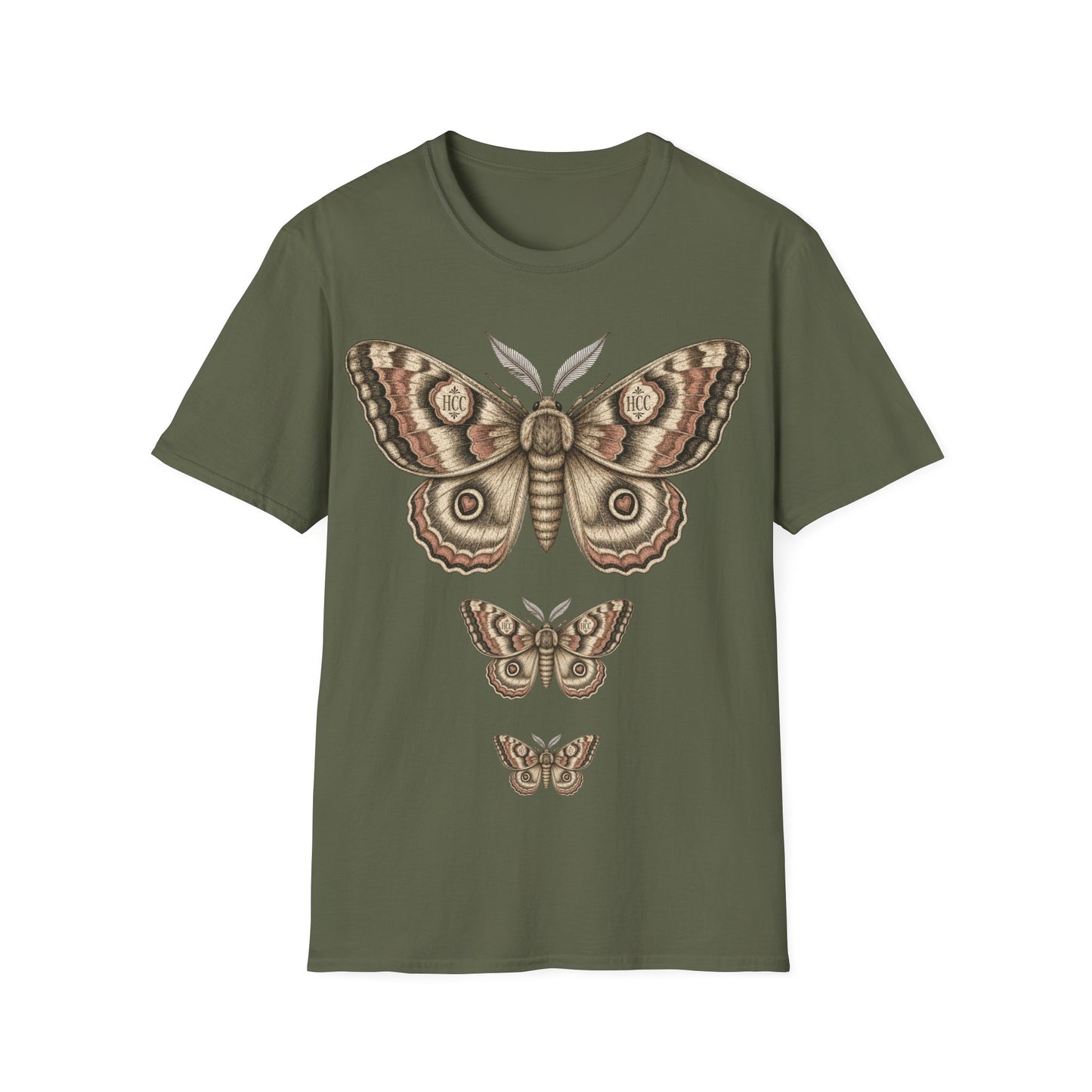 Vintage Moth Dark Academia T-Shirt
