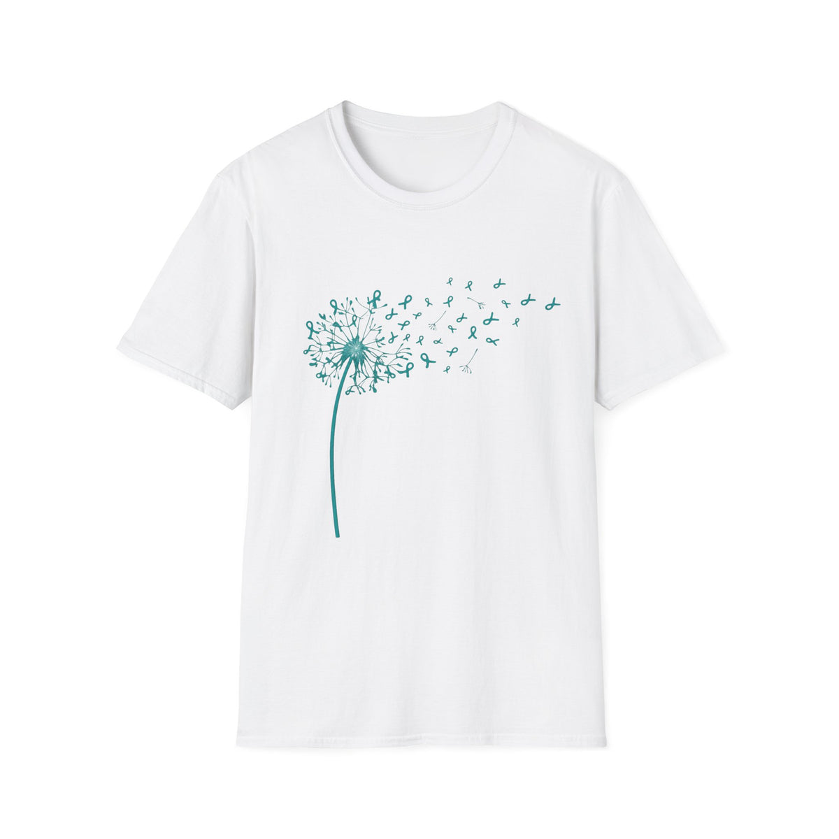 Ovarian Cancer Awareness Dandelion T-Shirt