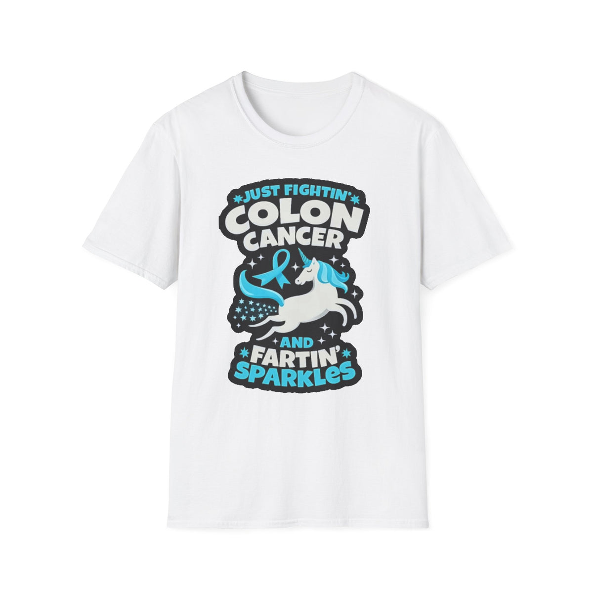 Colon Cancer Farting Sparkles T-Shirt