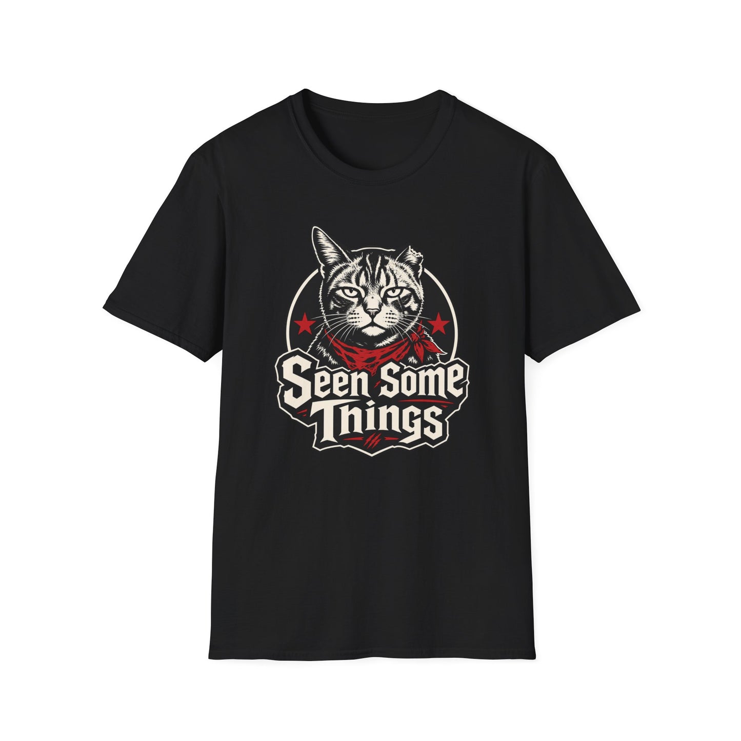 Seen Some Things Cat T-Shirt