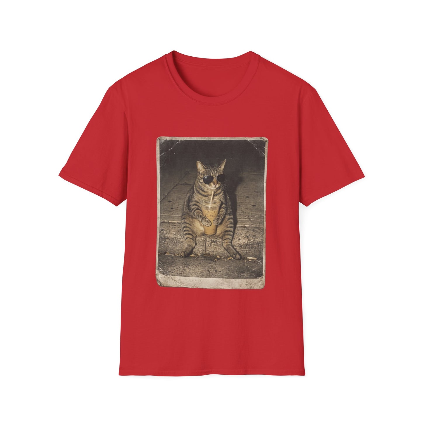 Vintage Tabby Cat Photo T-Shirt