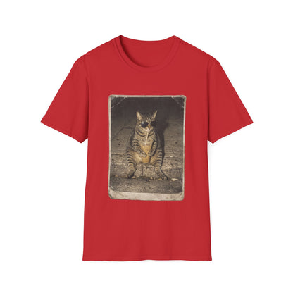 Vintage Tabby Cat Photo T-Shirt