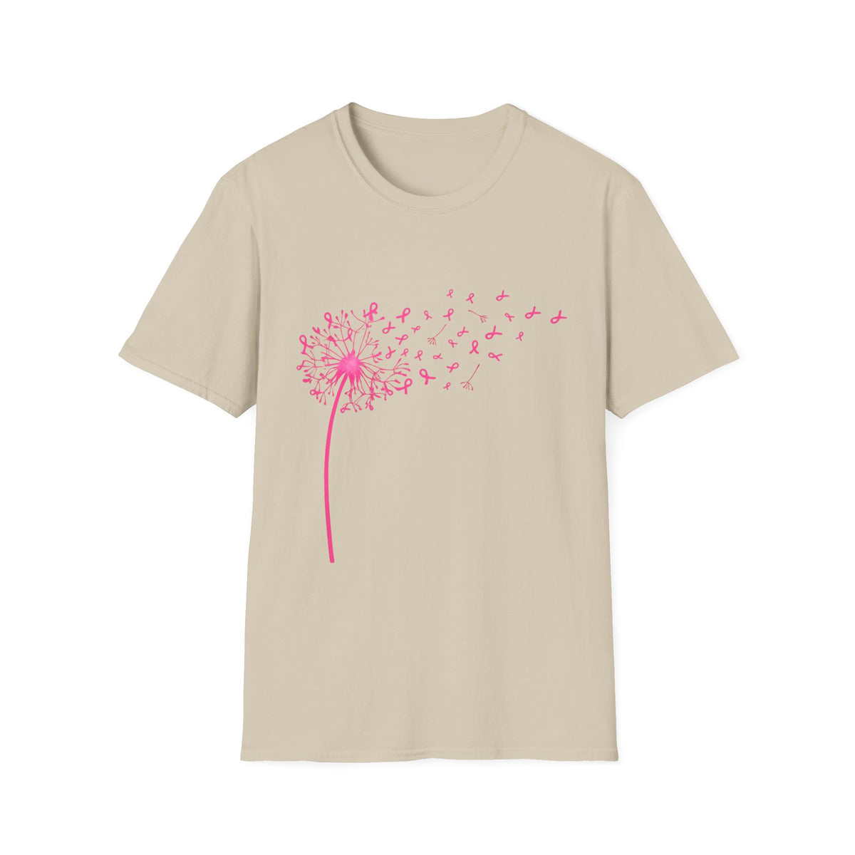 Breast Cancer Awareness Dandelion T-Shirt