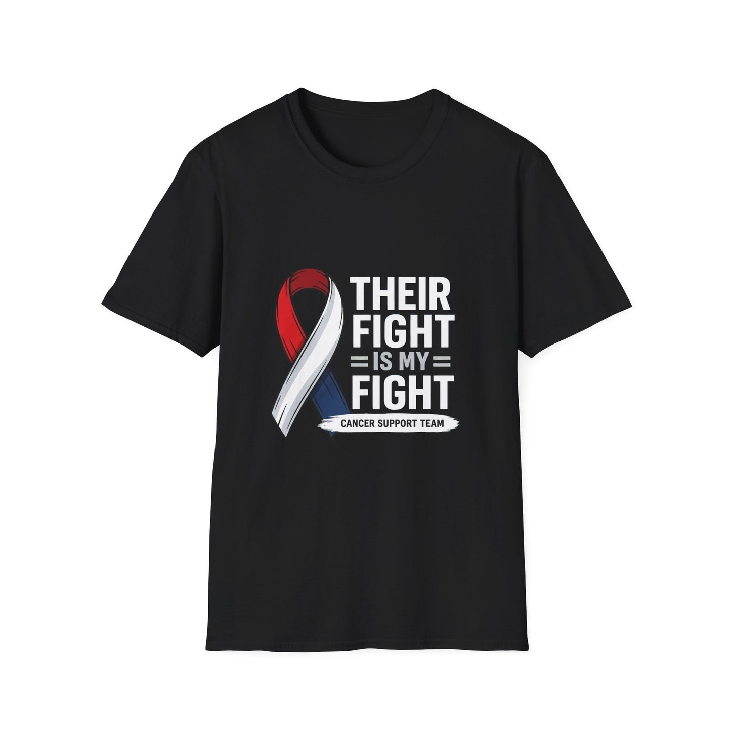 Cancer Support Team Tshirt |  Family Matching Cancer Awareness Tee Shirt