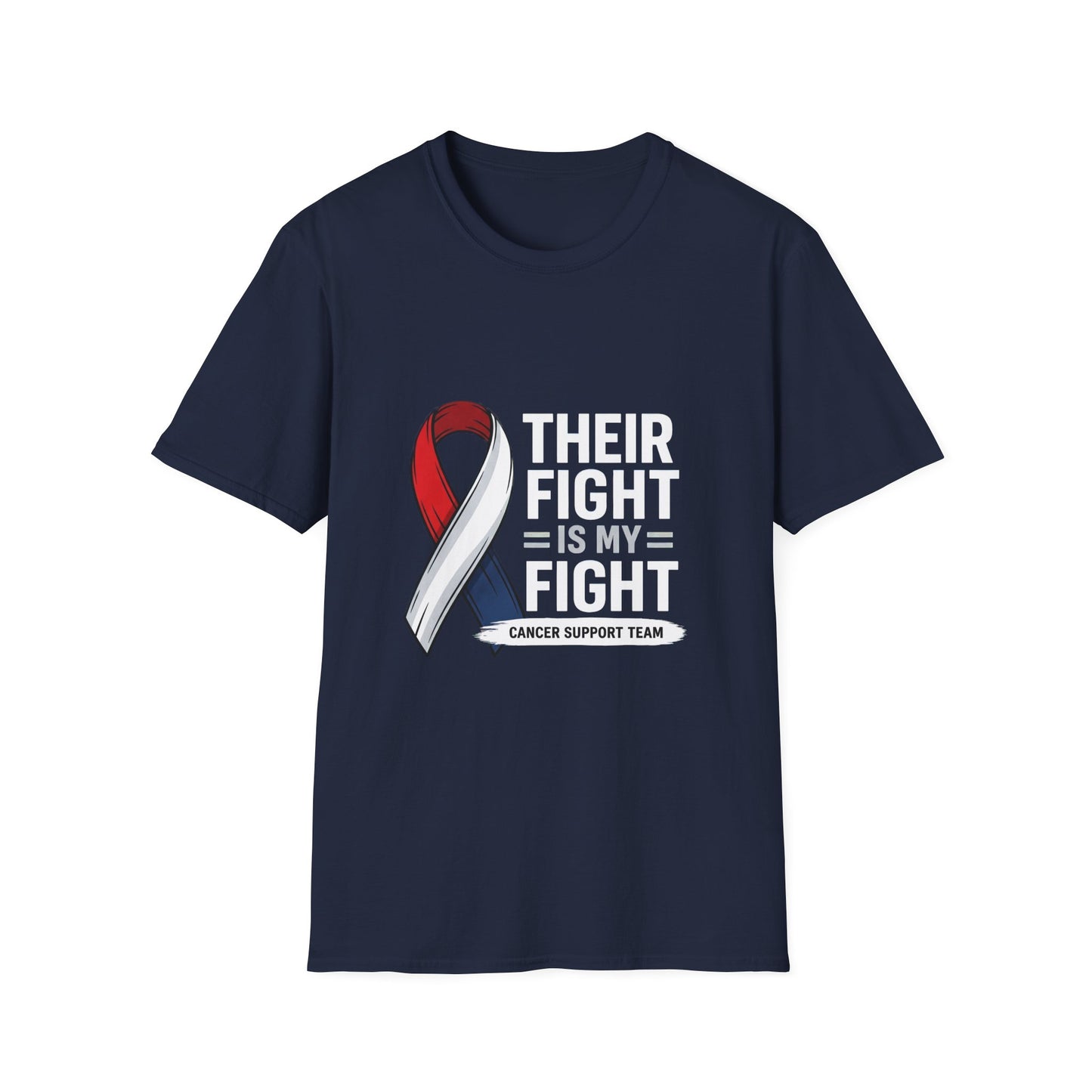 Cancer Support Team Tshirt |  Family Matching Cancer Awareness Tee Shirt