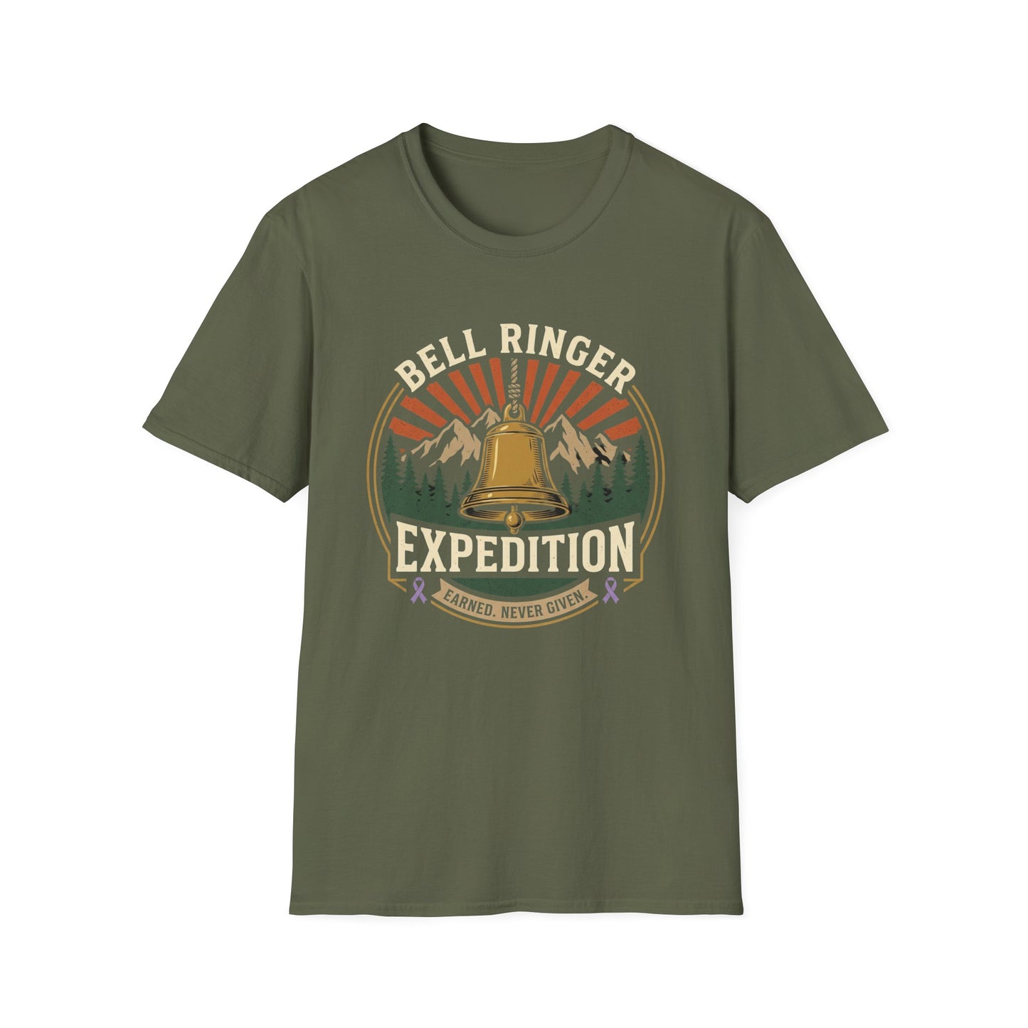Chemo Bell Ringer Expedition T-Shirt, Front & Back Print
