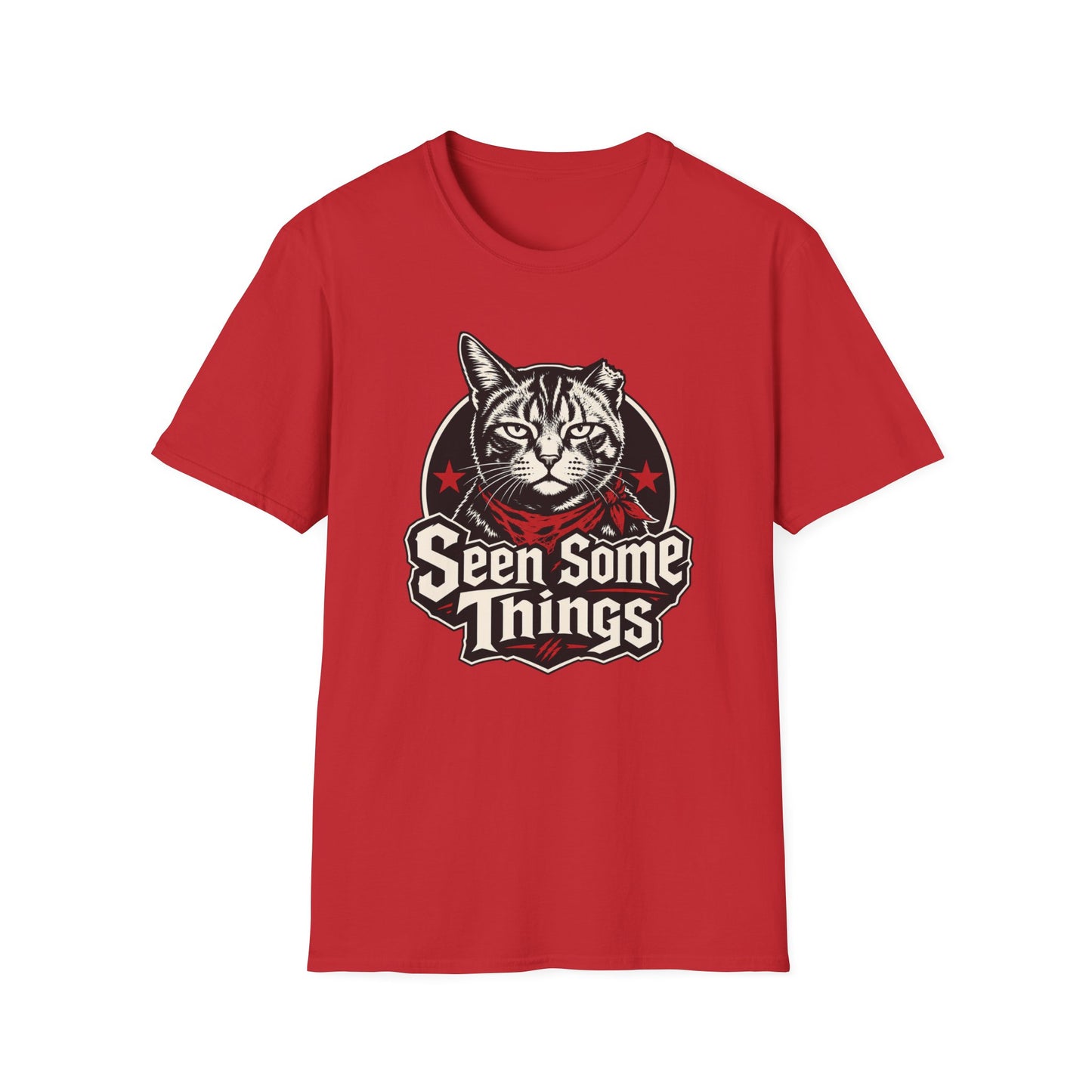Seen Some Things Cat T-Shirt