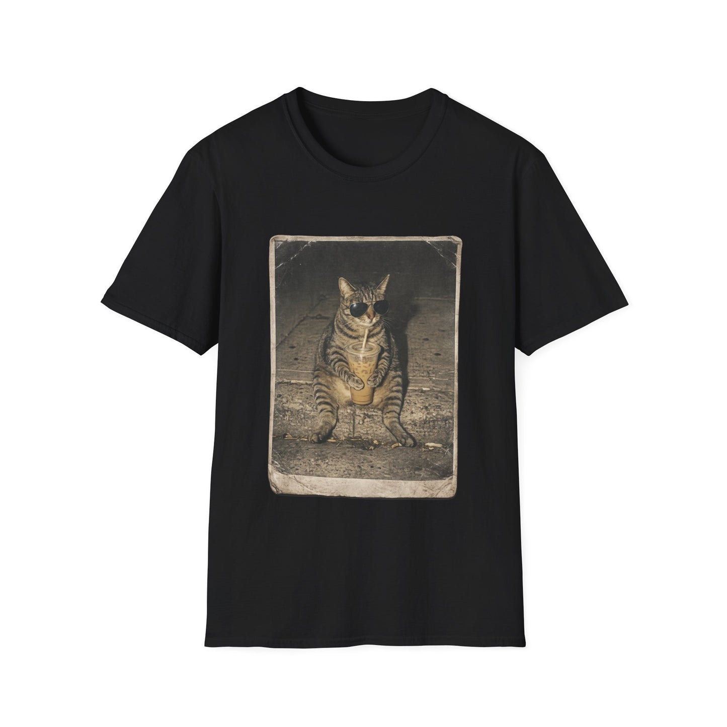 Vintage Tabby Cat Photo T-Shirt
