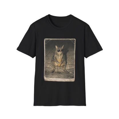 Vintage Tabby Cat Photo T-Shirt