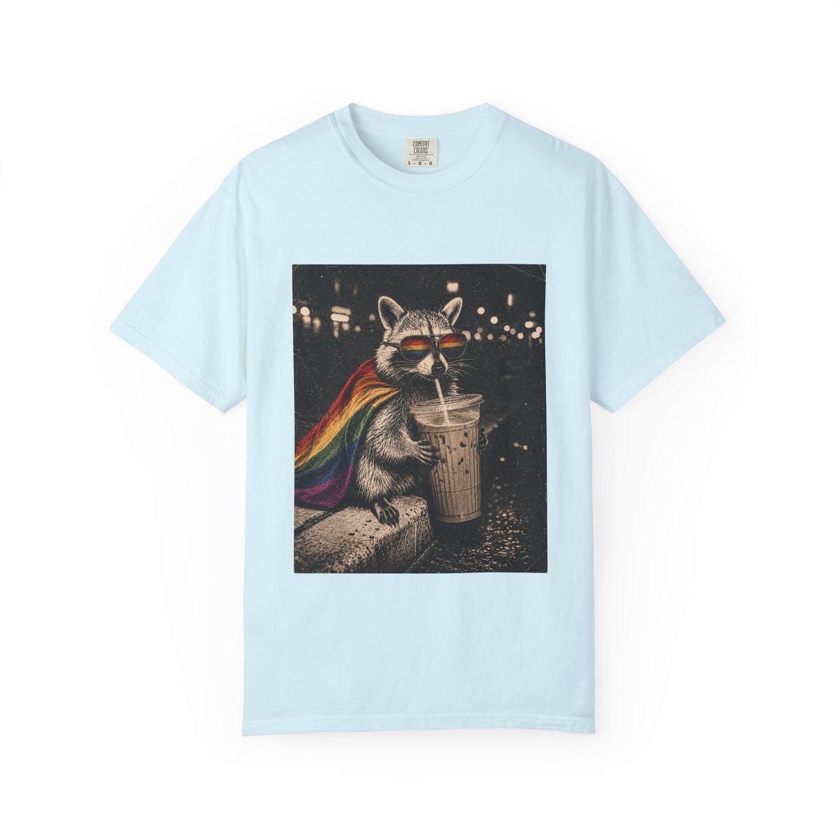 Midnight Trash Panda Coffee Club T-Shirt