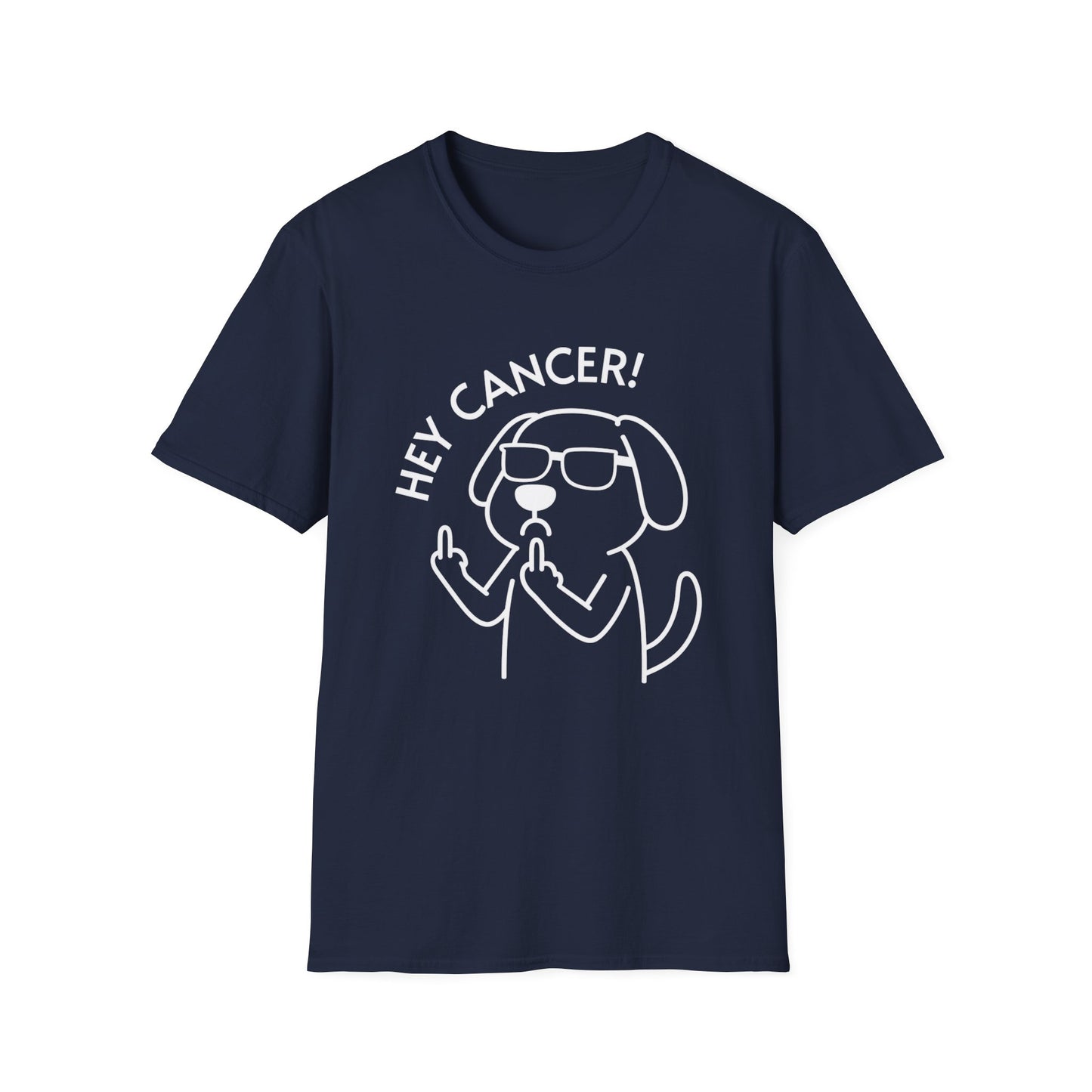 Hey Cancer! Dog Graphic T-shirt