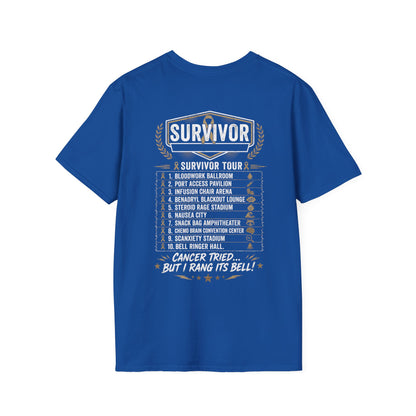 Chemo & The Bell Ringers World Tour T-Shirt,  FRONT & BACK PRINT