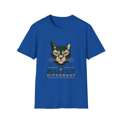 Built Different Cat T-Shirt