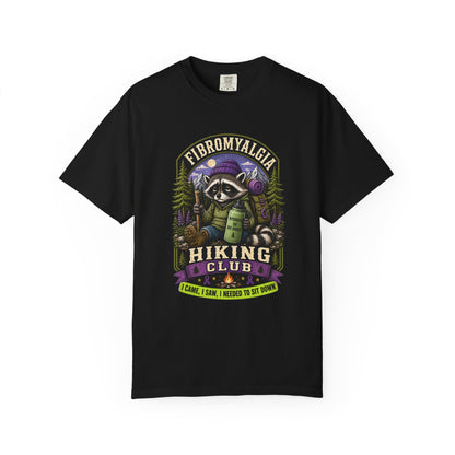 Fibromyalgia Raccoon Hiking Shirt ⭐ Heritage Collection