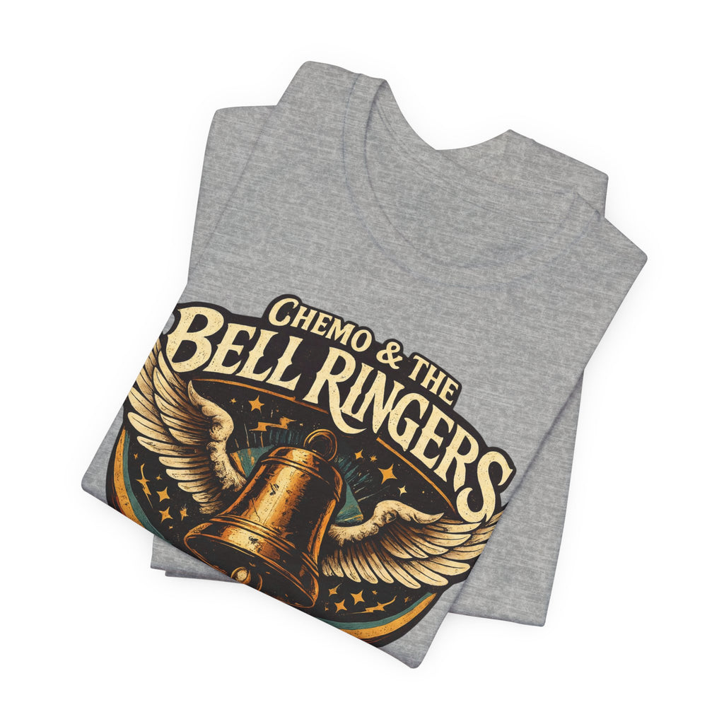 Chemo & The Bell Ringers World Tour Shirt | Cancer Survivor Gift | Chemo Patient Support Tee | Bell Ringing Celebration | Up to 4XL
