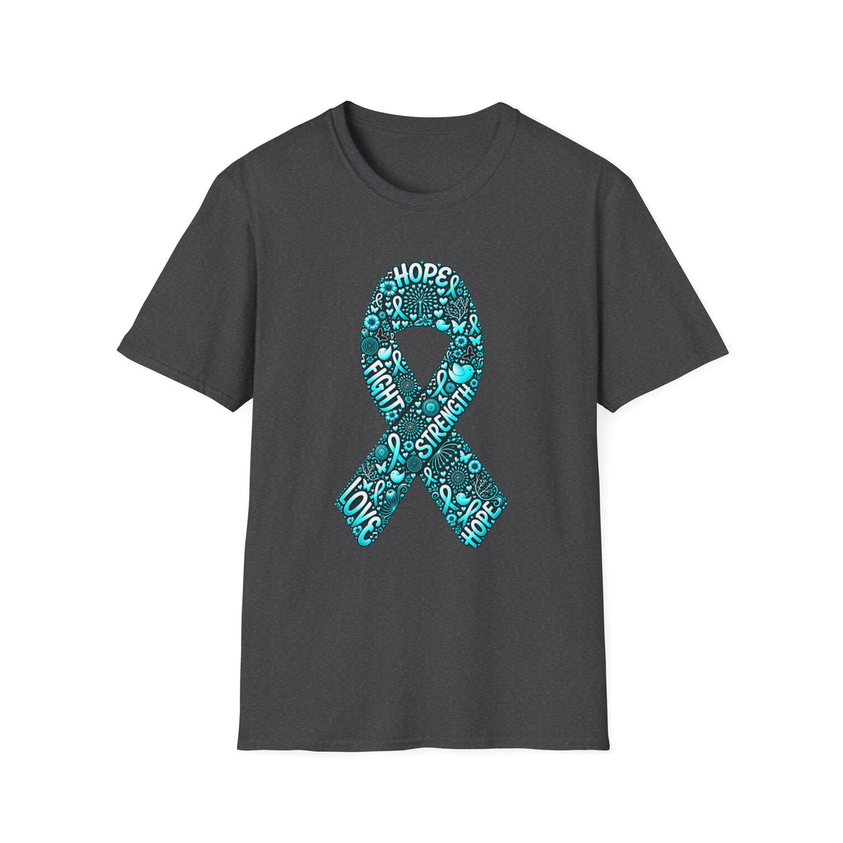 Ovarian Cancer Hope Ribbon Shirt T-shirt