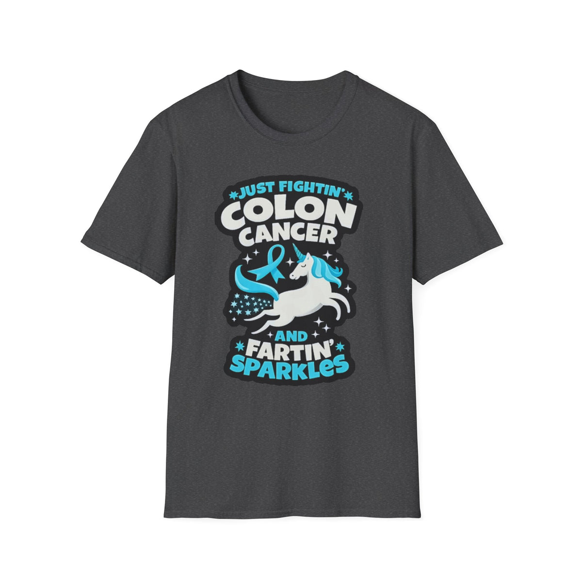Colon Cancer Farting Sparkles T-Shirt