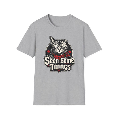 Seen Some Things Cat T-Shirt