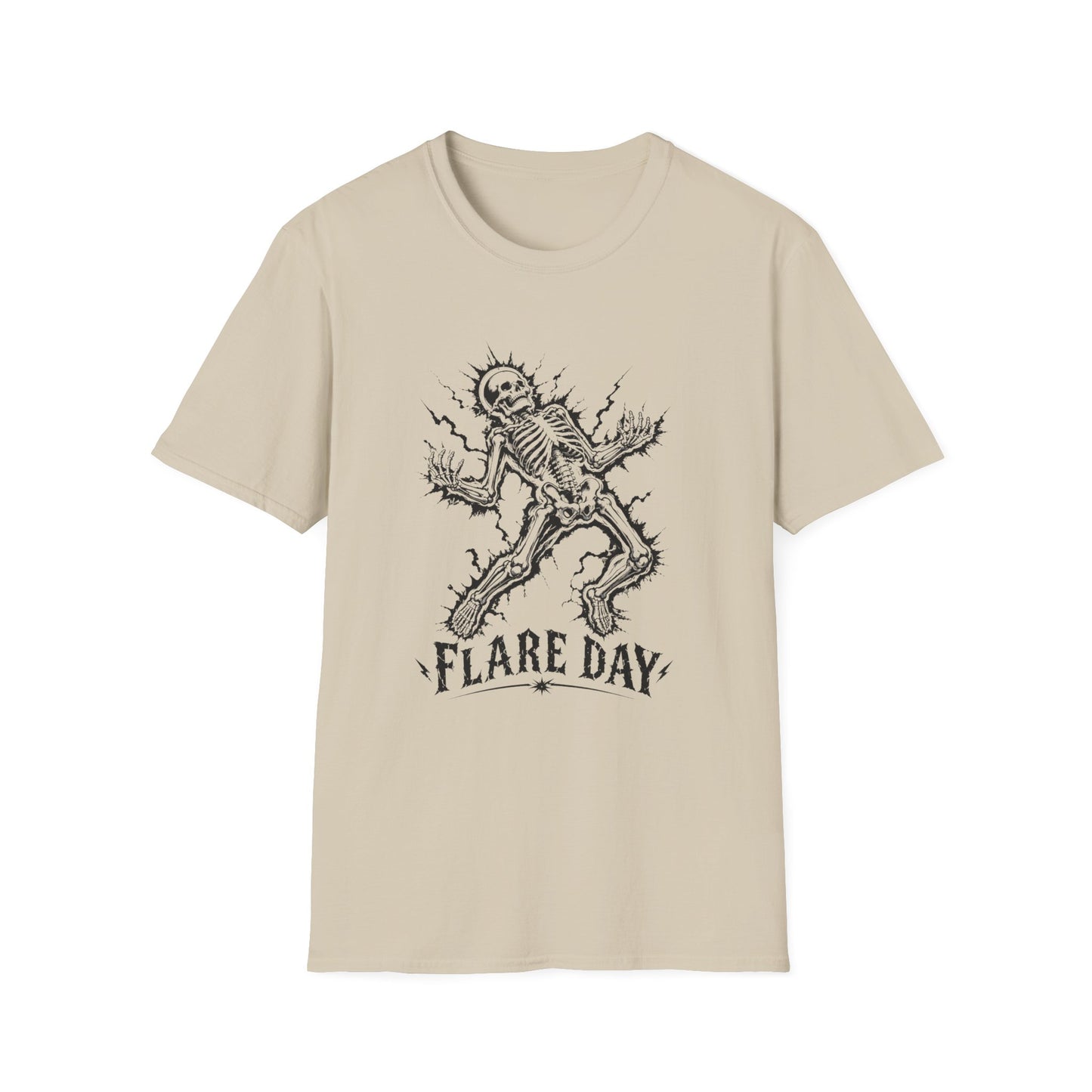 Flare Day Skeleton T-shirt