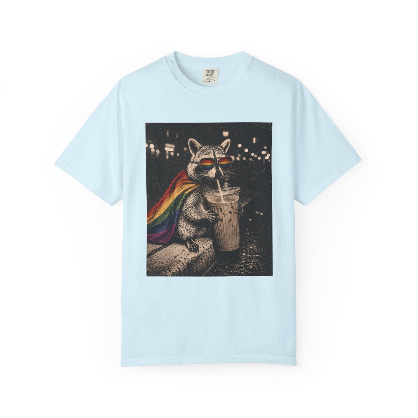 Midnight Trash Panda Coffee Club T-Shirt